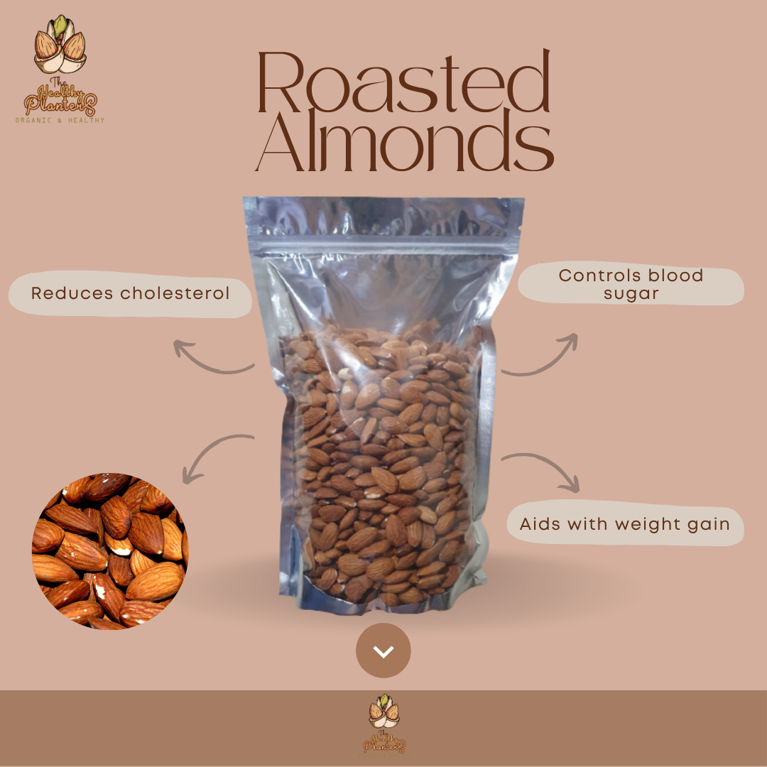 Roasted & Raw Whole Almonds