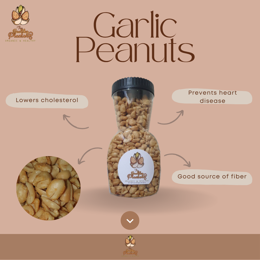 Gourmet Garlic Peanuts & Adobong Mani