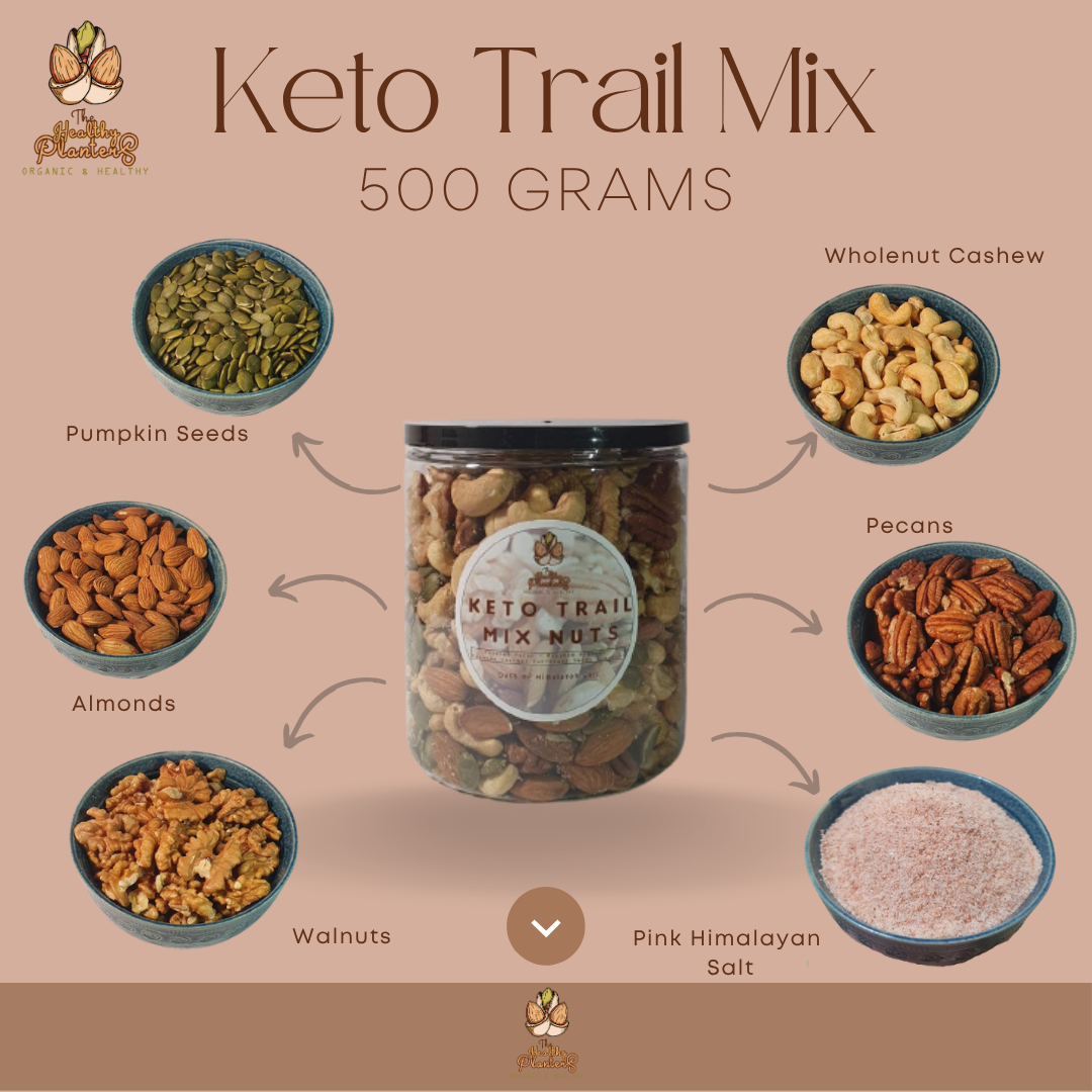 Classic Keto Trail Mix (w/ Pecans & Walnuts)