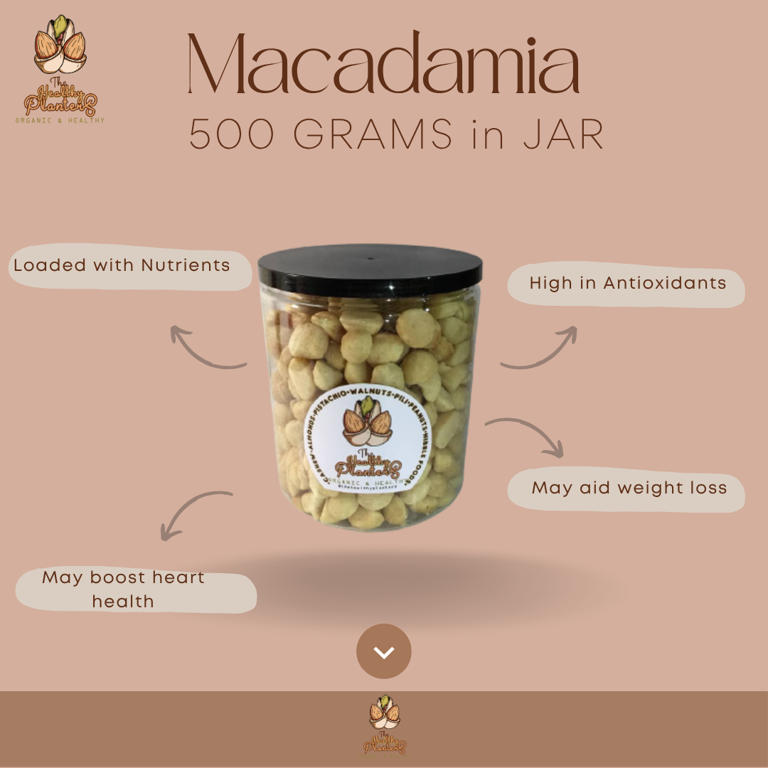 Premium Macadamia & Caramelized Pili Nuts